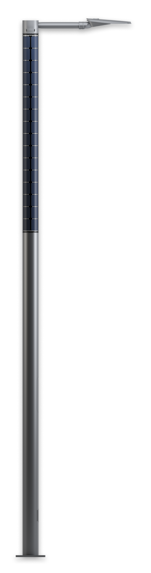 Gamma smart hybrid streetlight