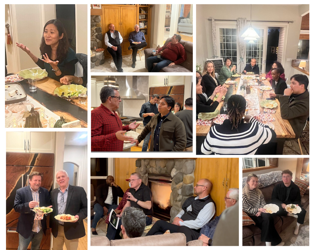 Gathering collage at Colonel's