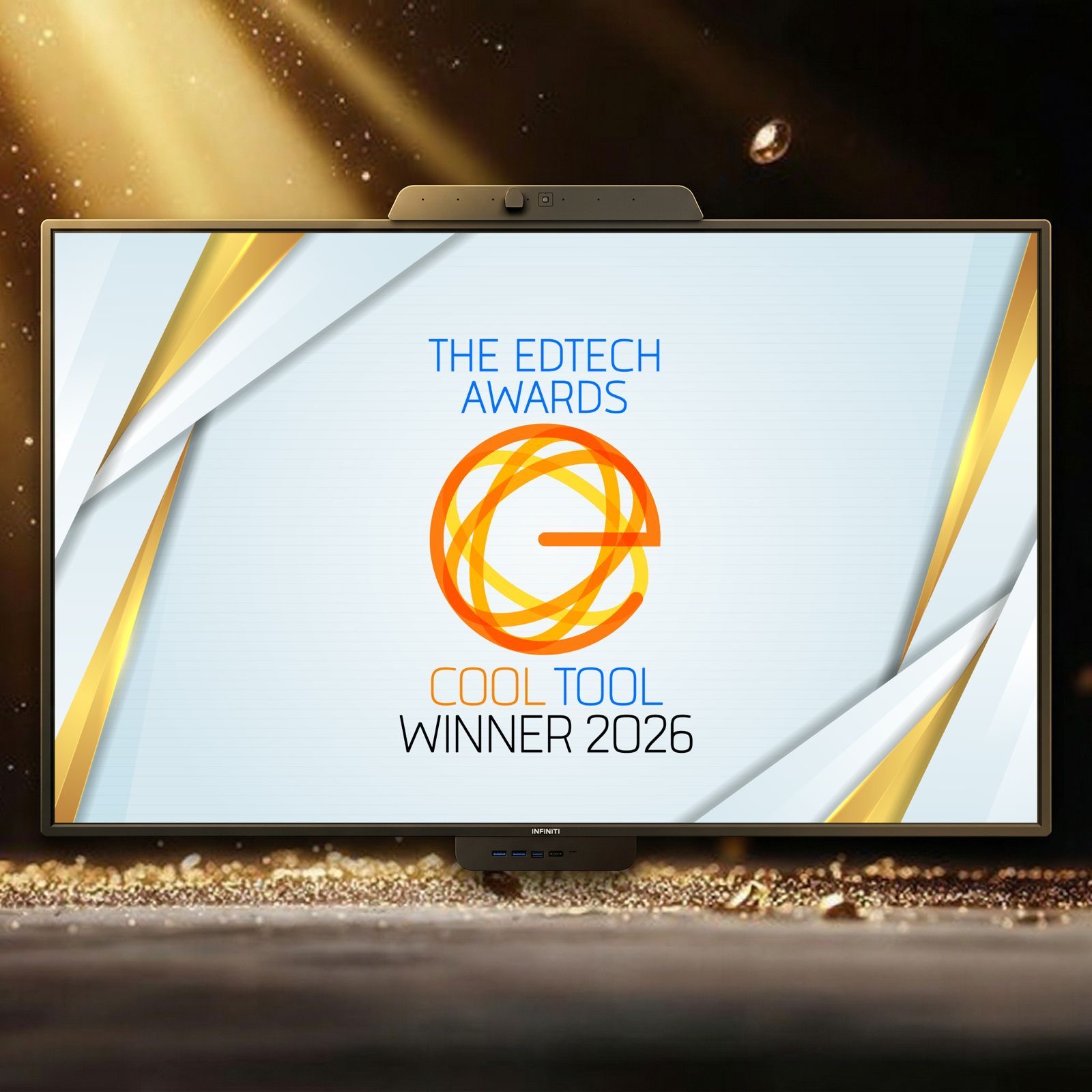 Infinity Pro E Series Smart Display Wins at The EdTech Awards 2026! - SOS